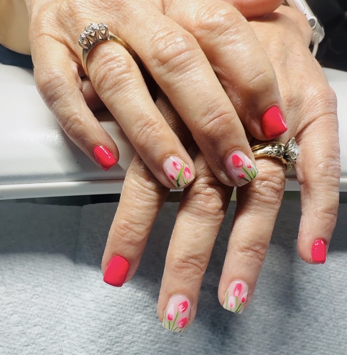 Shabby To Chic nail photo 1