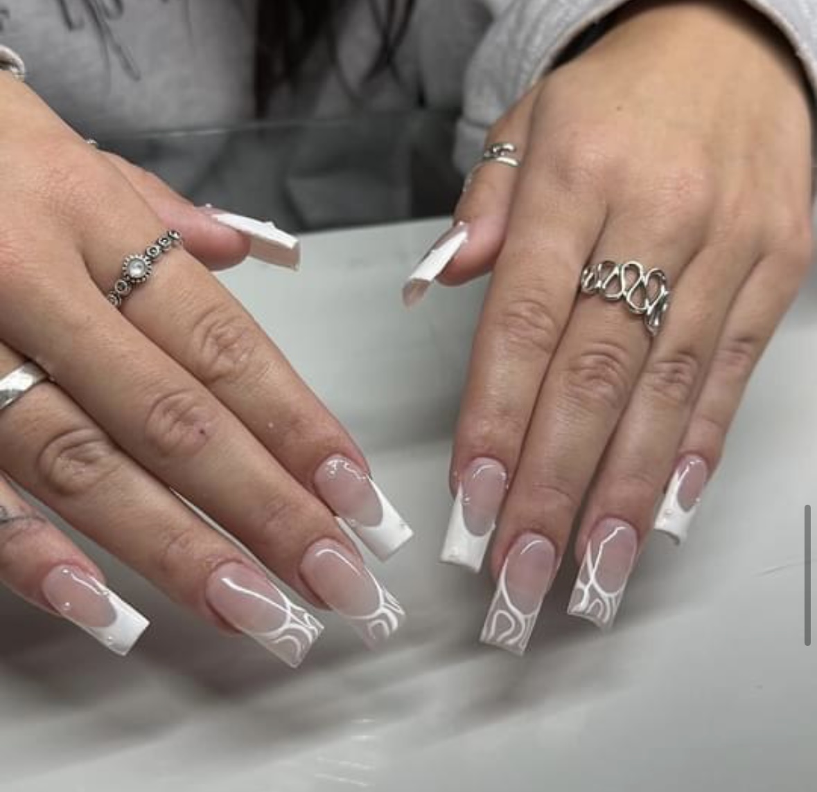 Shabby To Chic nail photo 3